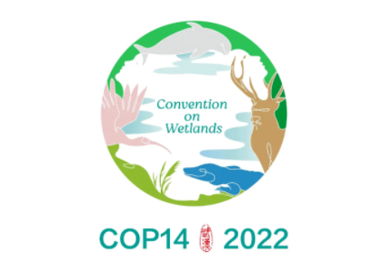 COP14大會(huì)標(biāo)志公布，以中國(guó)傳統(tǒng)玉璧為造型，內(nèi)嵌四種瀕危動(dòng)物